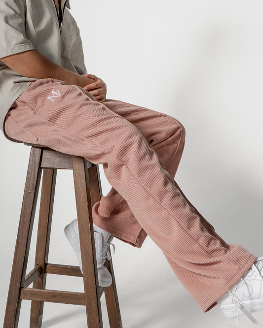 Pantalón Unisex en Tela Galleta – Color Guayaba
