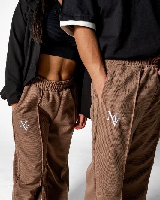 Pantalón Unisex en Tela Galleta – Color Cafe