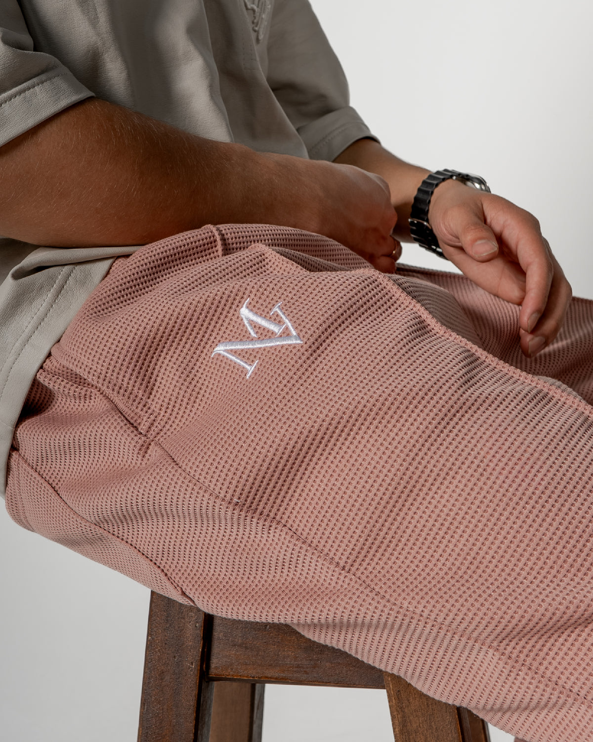 Pantalón Unisex en Tela Galleta – Color Guayaba