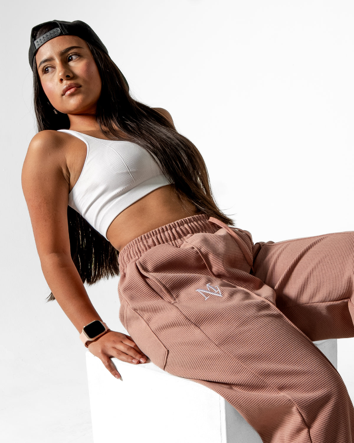 Pantalón Unisex en Tela Galleta – Color Guayaba