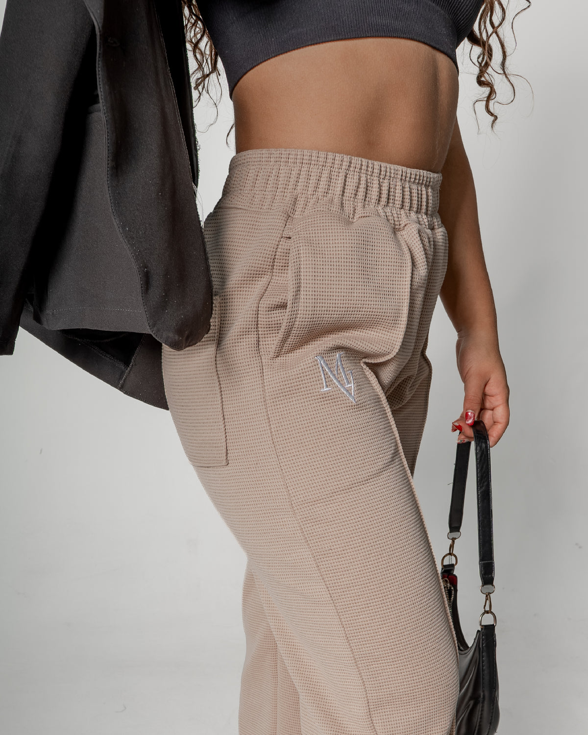 Pantalón Unisex en Tela Galleta – Color Camel